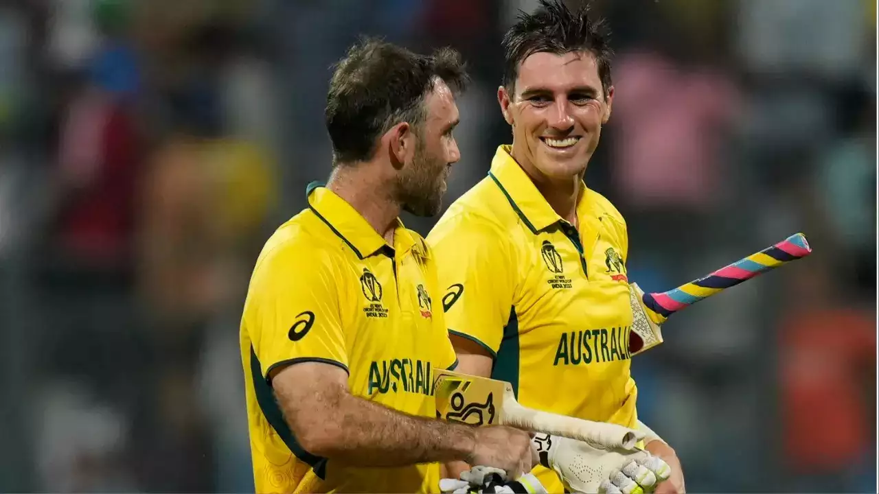 Glenn Maxwell And Pat Cummins