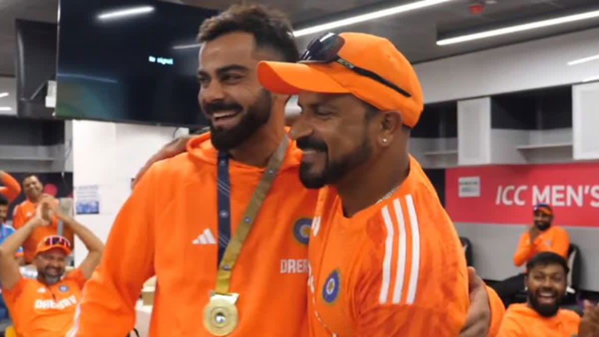 T Dilip With Virat Kohli