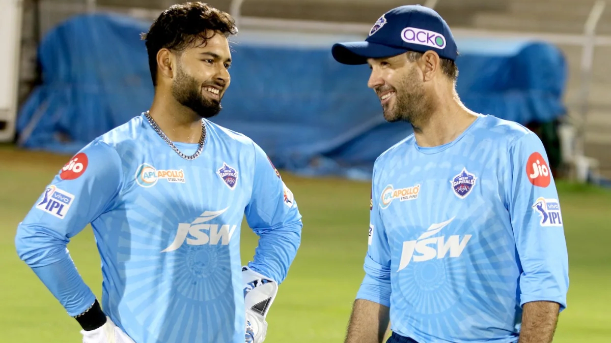Rishabh Pant And Ricky Ponting