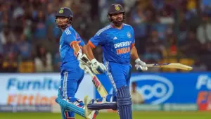 Rinku Singh And Rohit Sharma