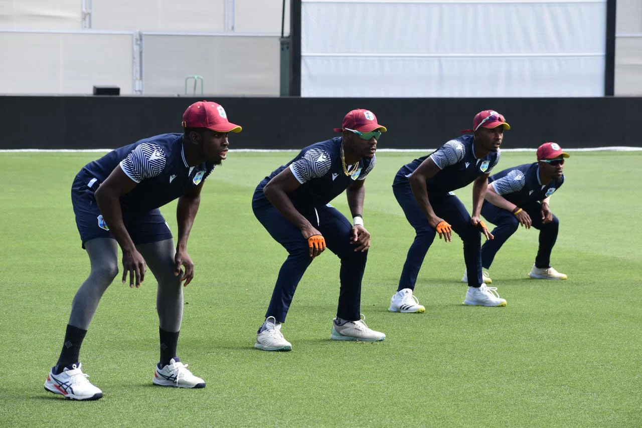 West Indies Cricket Team In Practice Session