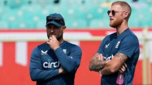 Brendon McCullum And Ben Stokes