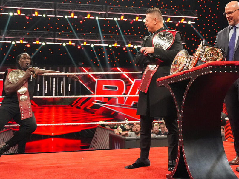 WWE Raw: New Title Belts Introduced On April 15 Episode Alongside New Contenders