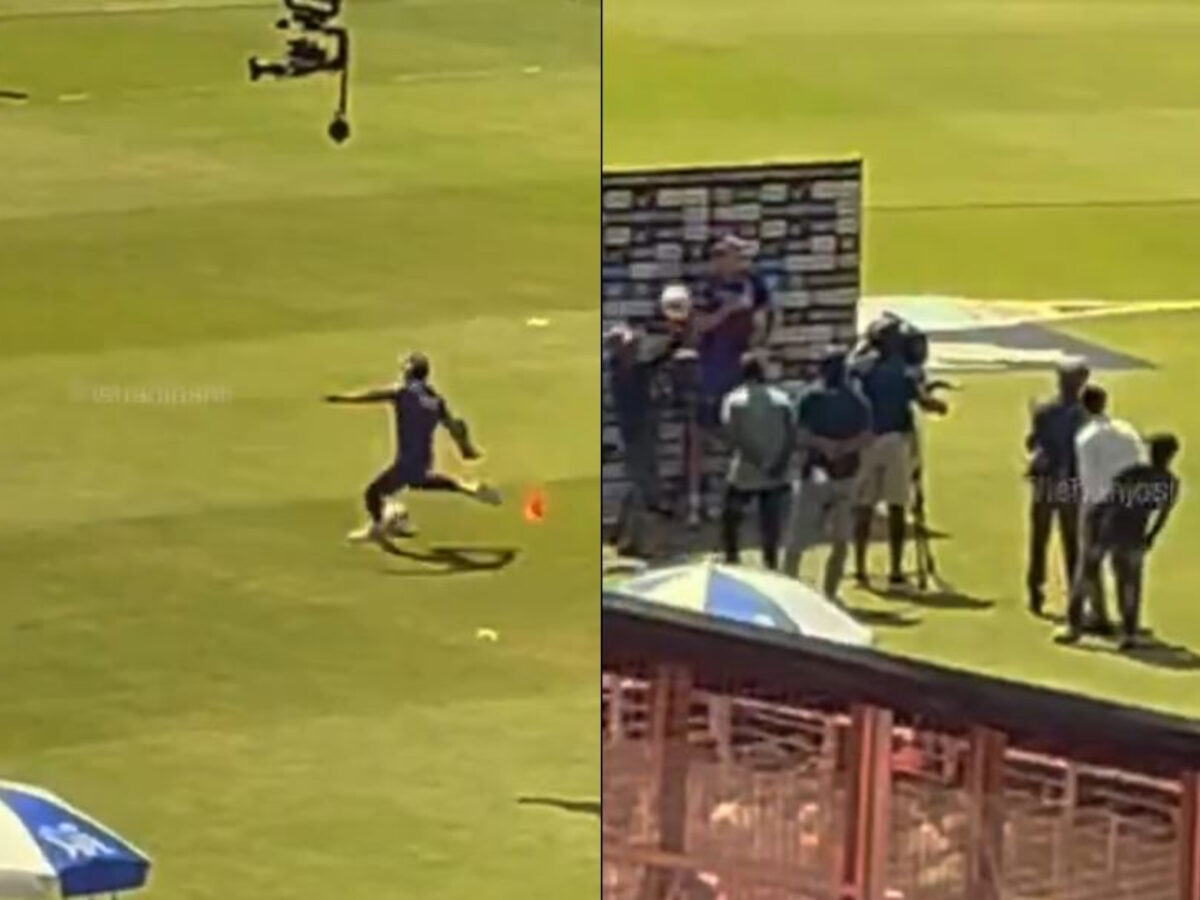 IPL 2024: Watch- Virat Kohli And Glenn Maxwell Kick Footballs At Cameron Green To Distract Him During Interview