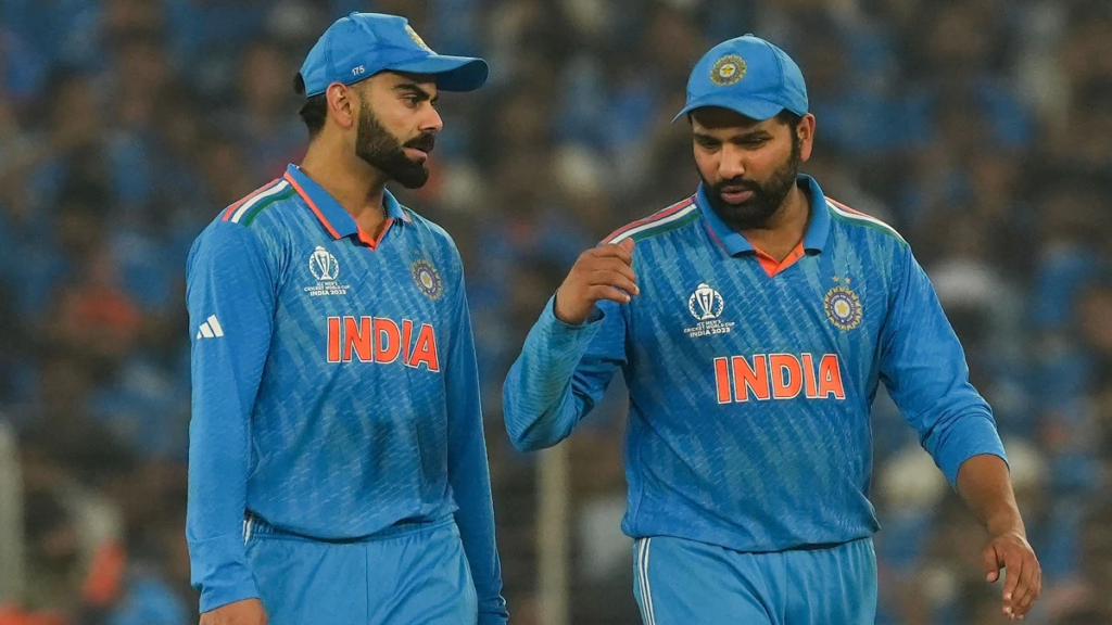 Virat Kohli and Rohit Sharma. Photo- Getty