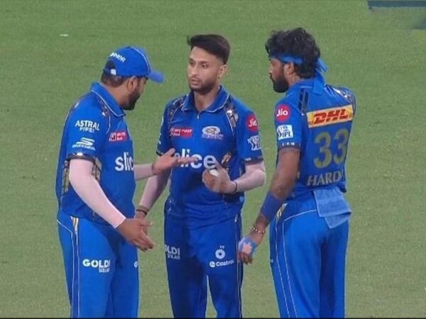 Watch- Akash Madhwal Ignores Hardik Pandya As He Listens Intently To Rohit Sharma’s Strategy