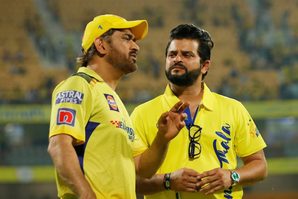 MS Dhoni and Suresh Raina