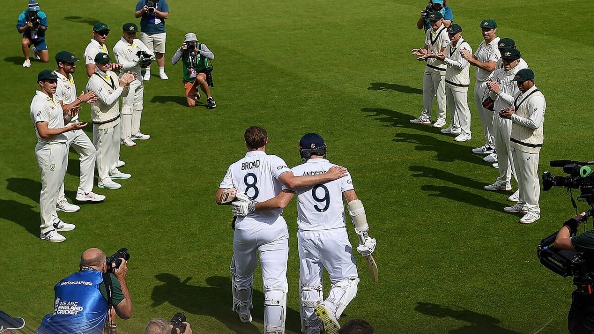 Stuart Broad and James Anderson.