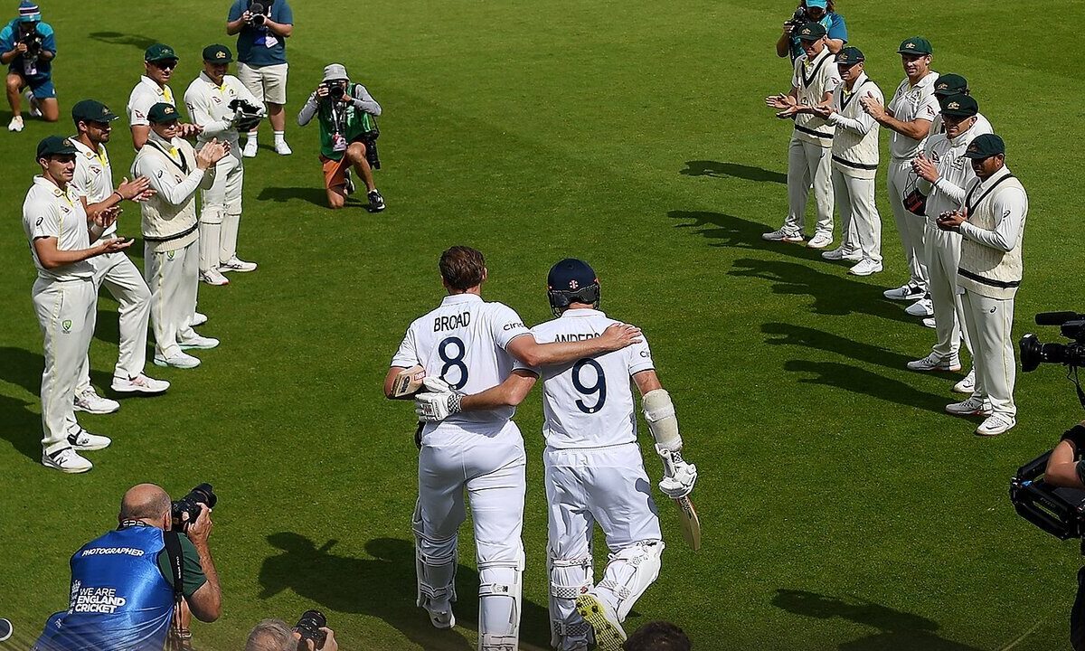 Stuart Broad and James Anderson.