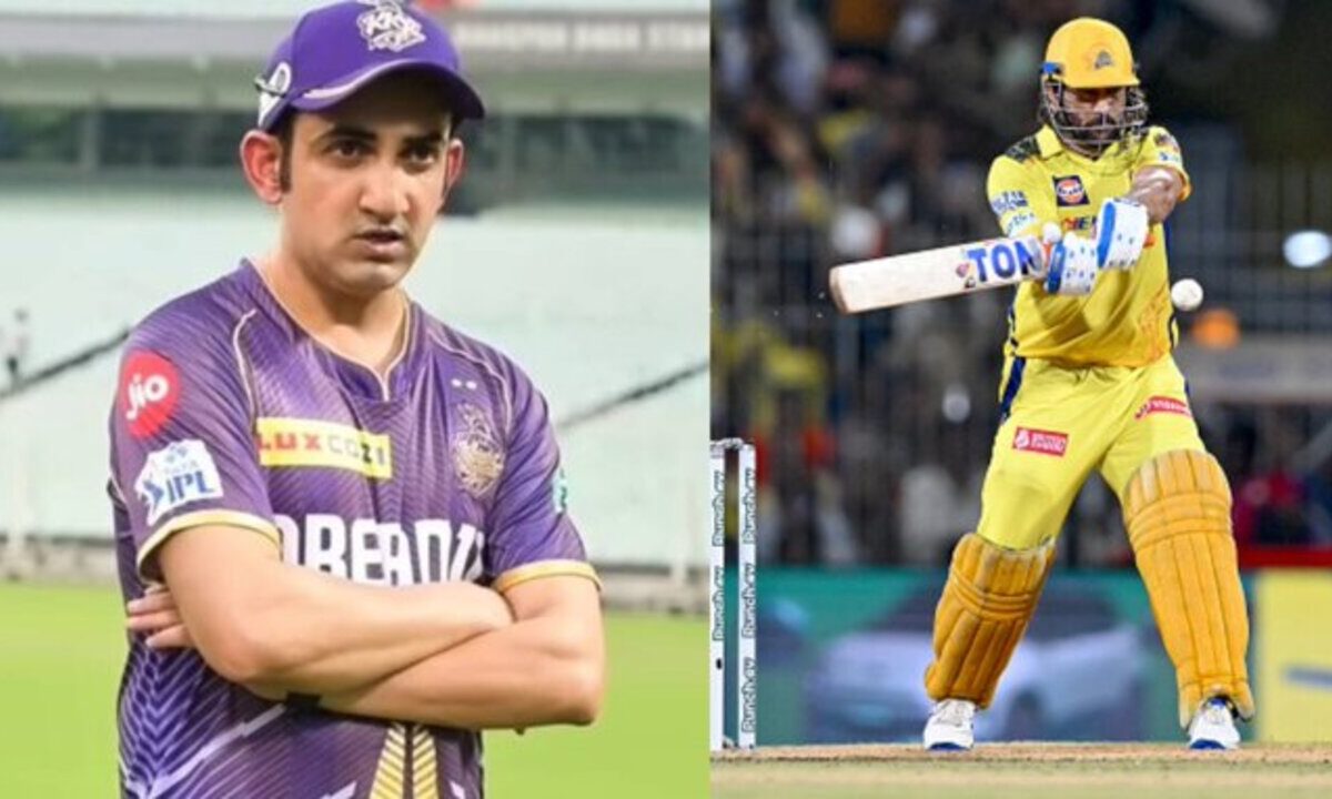 MS Dhoni and Gautam Gambhir.