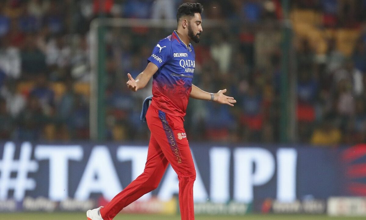 Mohammad Siraj.