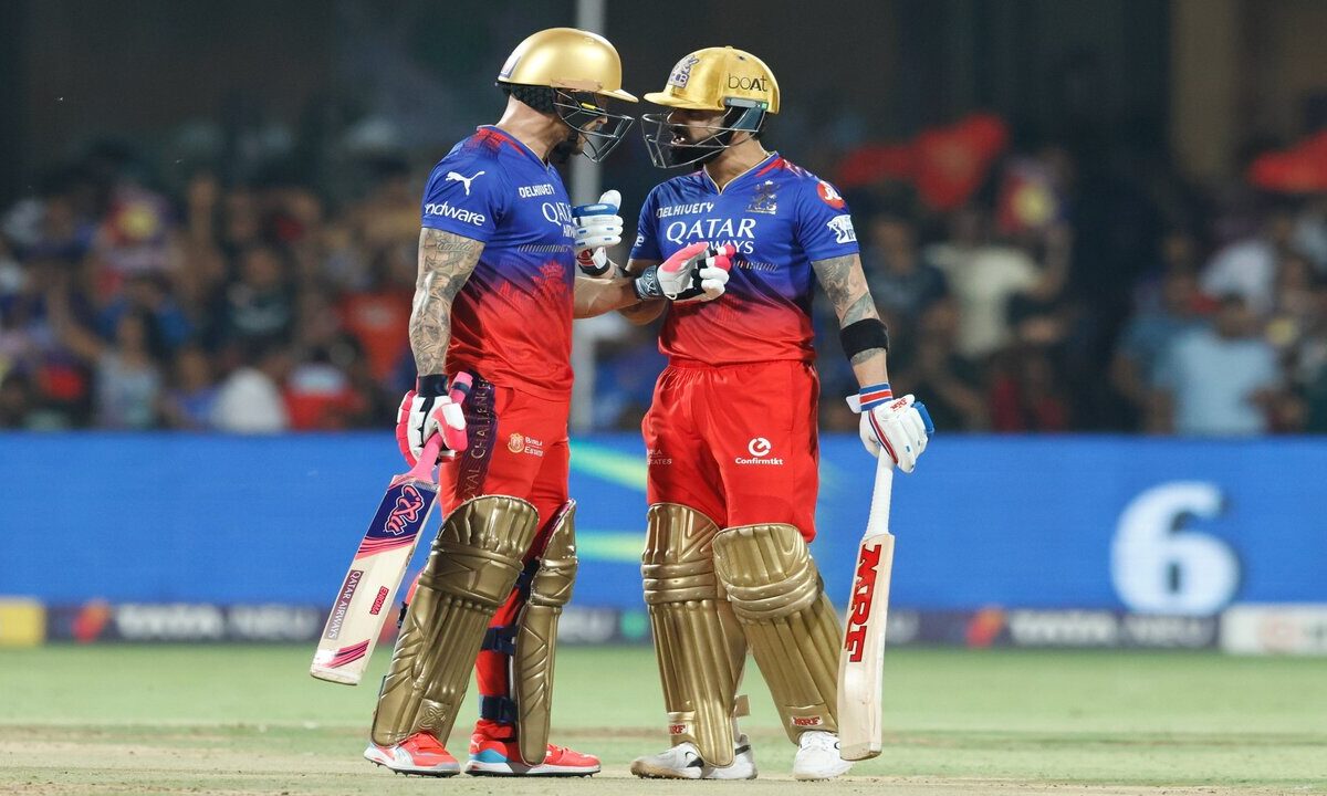 RCB's opening duo- Faf du Plessis and Virat Kohli.