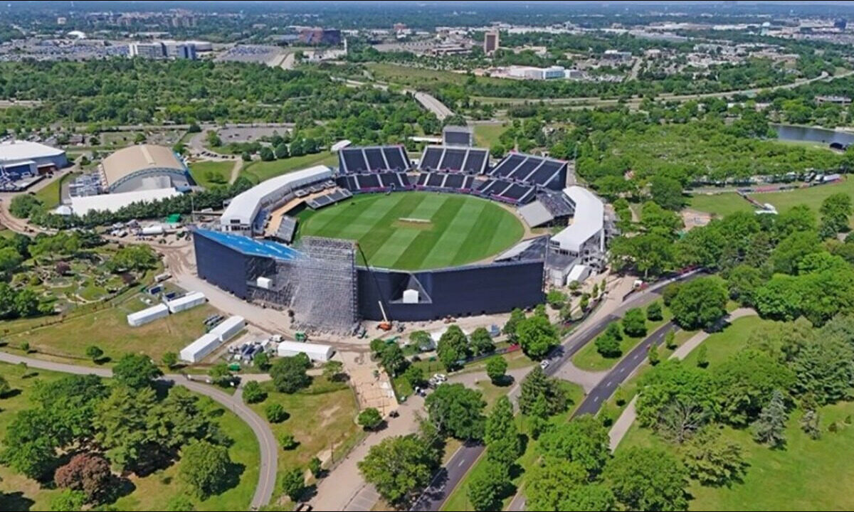 Nassau Cricket Stadium.