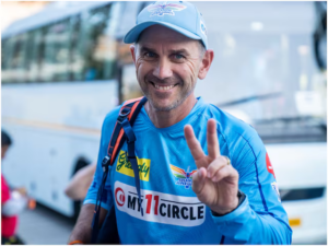 Justin Langer. Photo- LSG Twitter