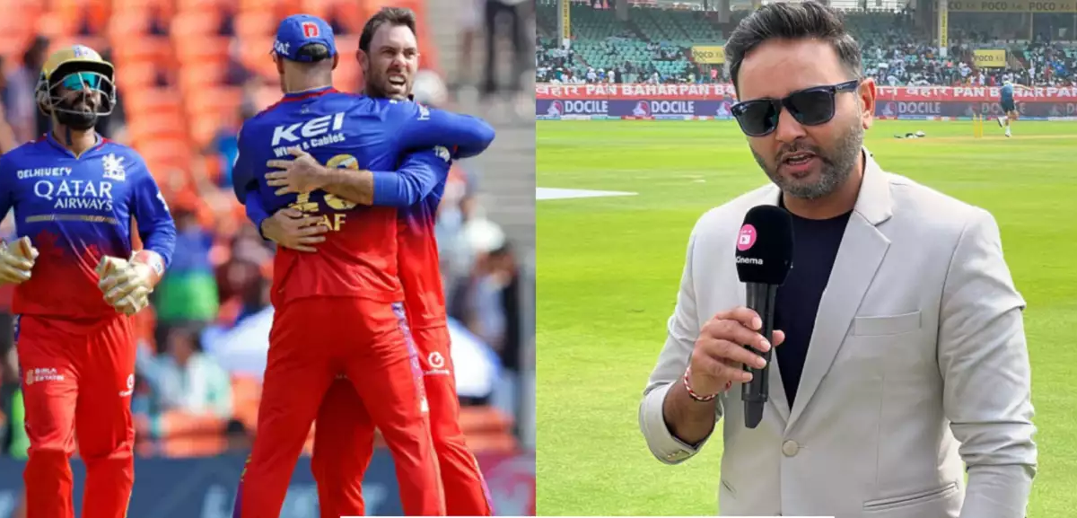 Parthiv Patel and Glenn Maxwell. Photo- X