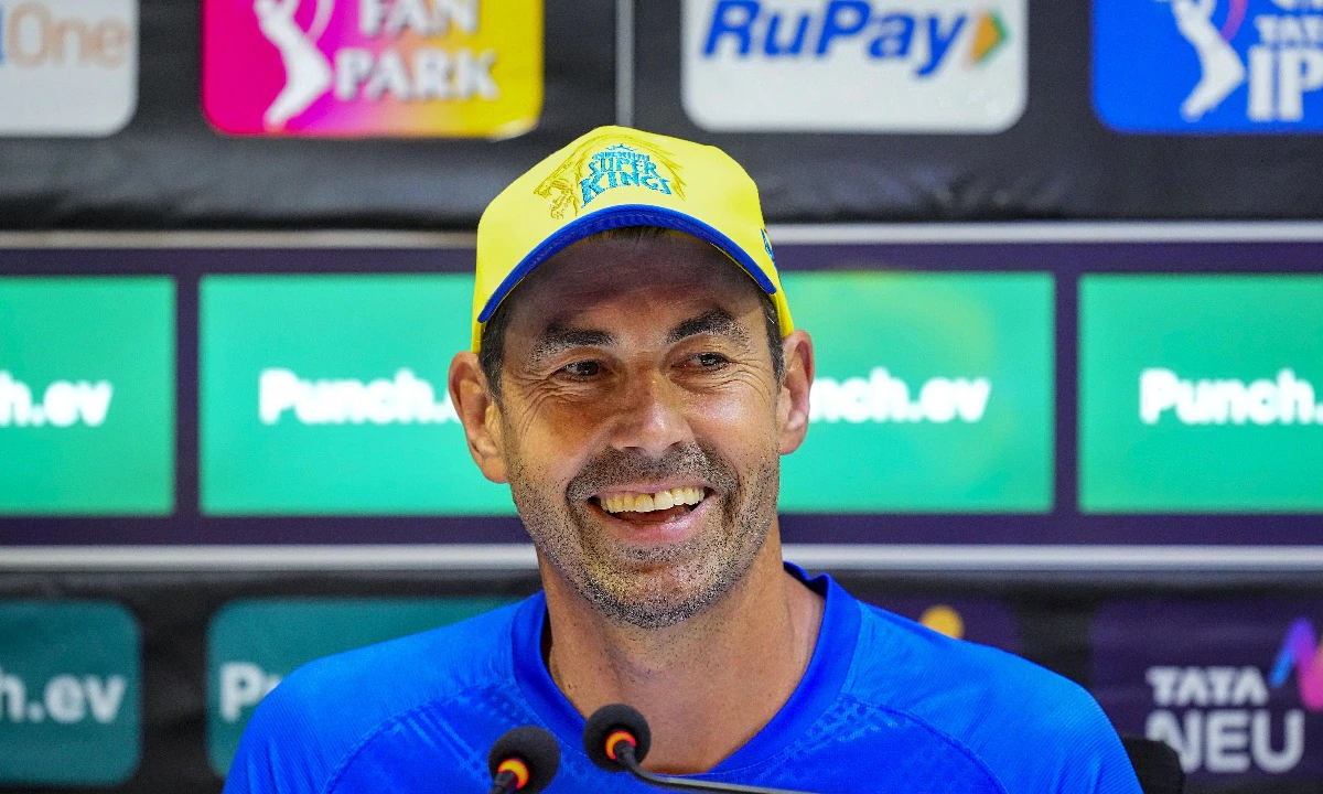 Stephen Fleming. Photo- IPL