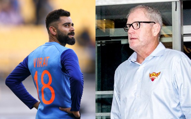 Virat Kohli and tom Moody. Photo- Twitter