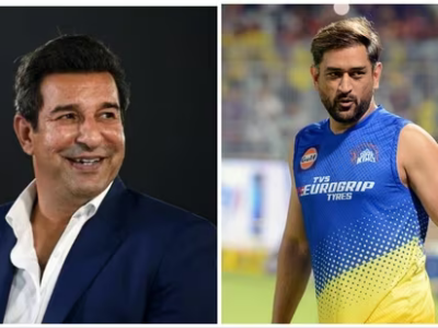 Wasim Akram Reveals His ‘Gut Feeling’ About MS Dhoni’s Future In Indian Premier League