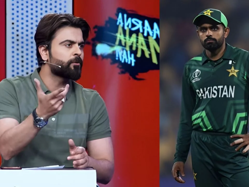 Ahmed Shehzad and Babar Azam. Photo- X