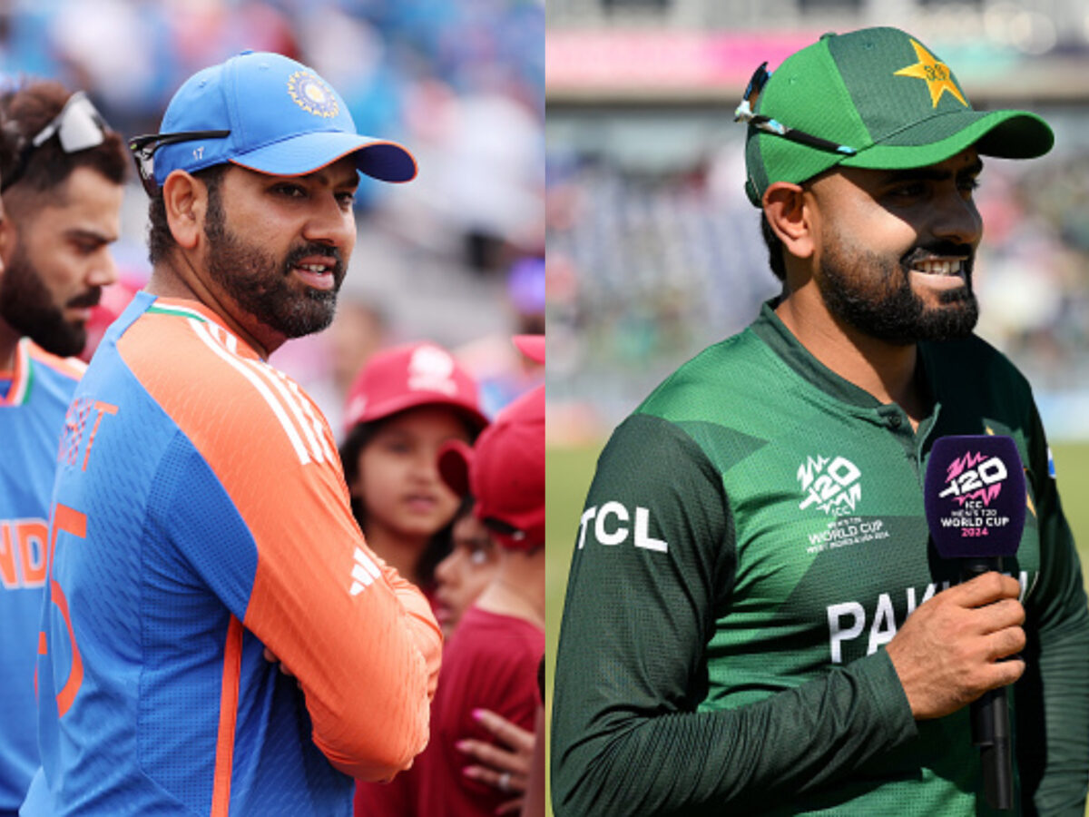Rohit Sharma and Babar Azam. PHoto- Getty