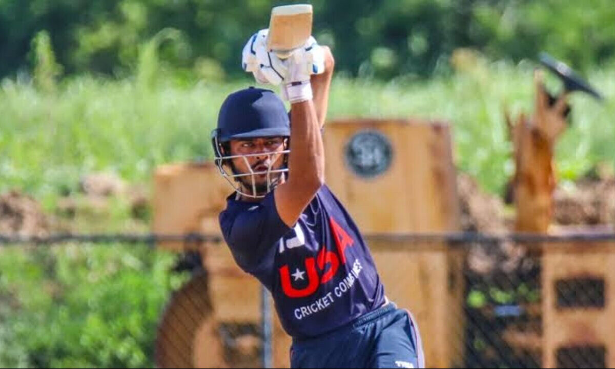 USA Captain Monank Patel.