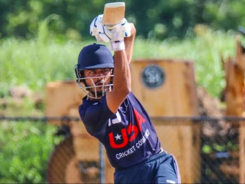 USA Captain Monank Patel.