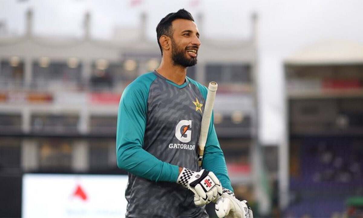 Pakistan Test Captain Shan Masood.