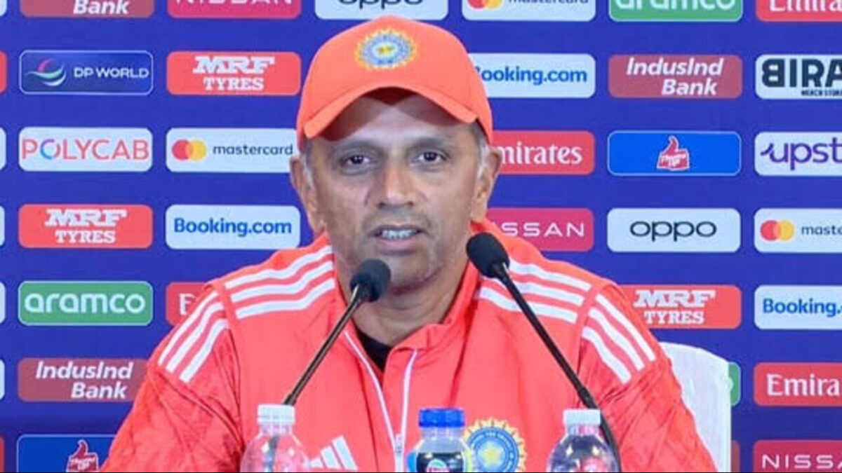 Present India Head-coach Rahul Dravid.