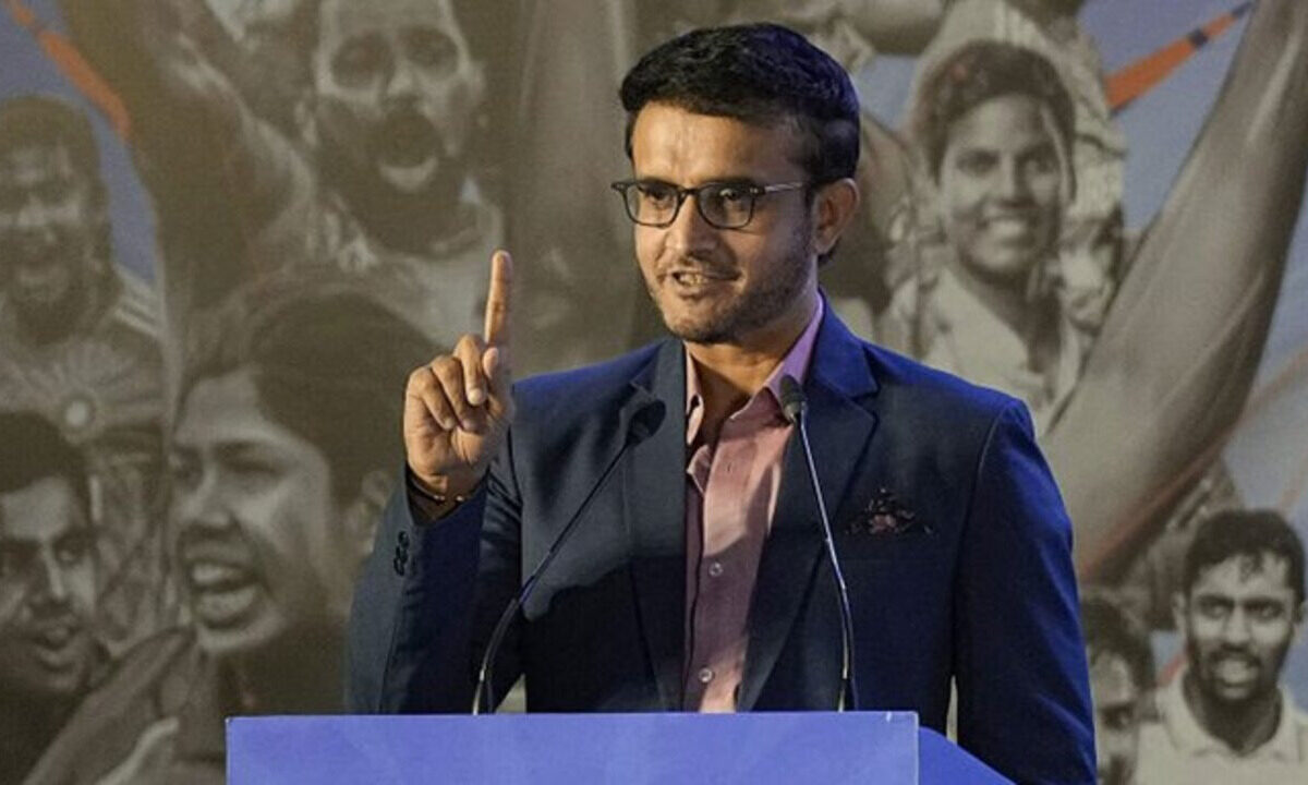Sourav Ganguly.
