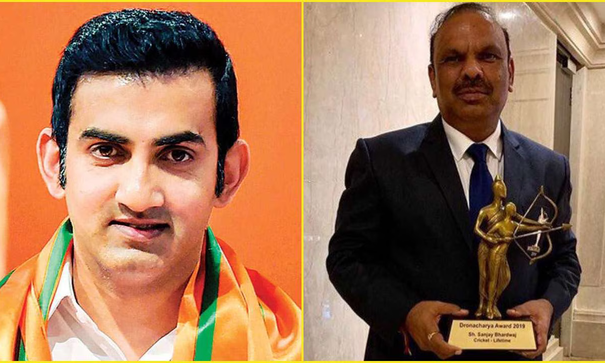 Gautam Gambhir and Sanjay Bhardwaj