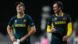 Mitchell Marsh and Mitchell Starc. Photo- AP