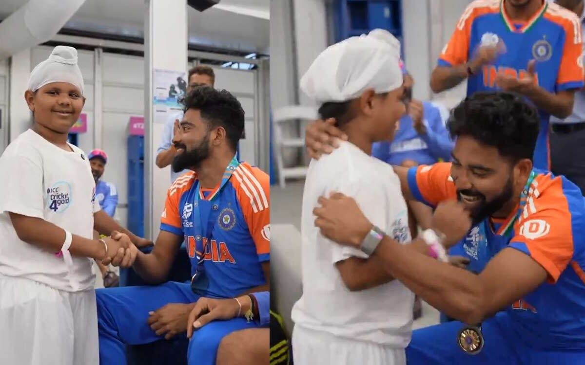Mohammed Siraj. Photo- BCCI
