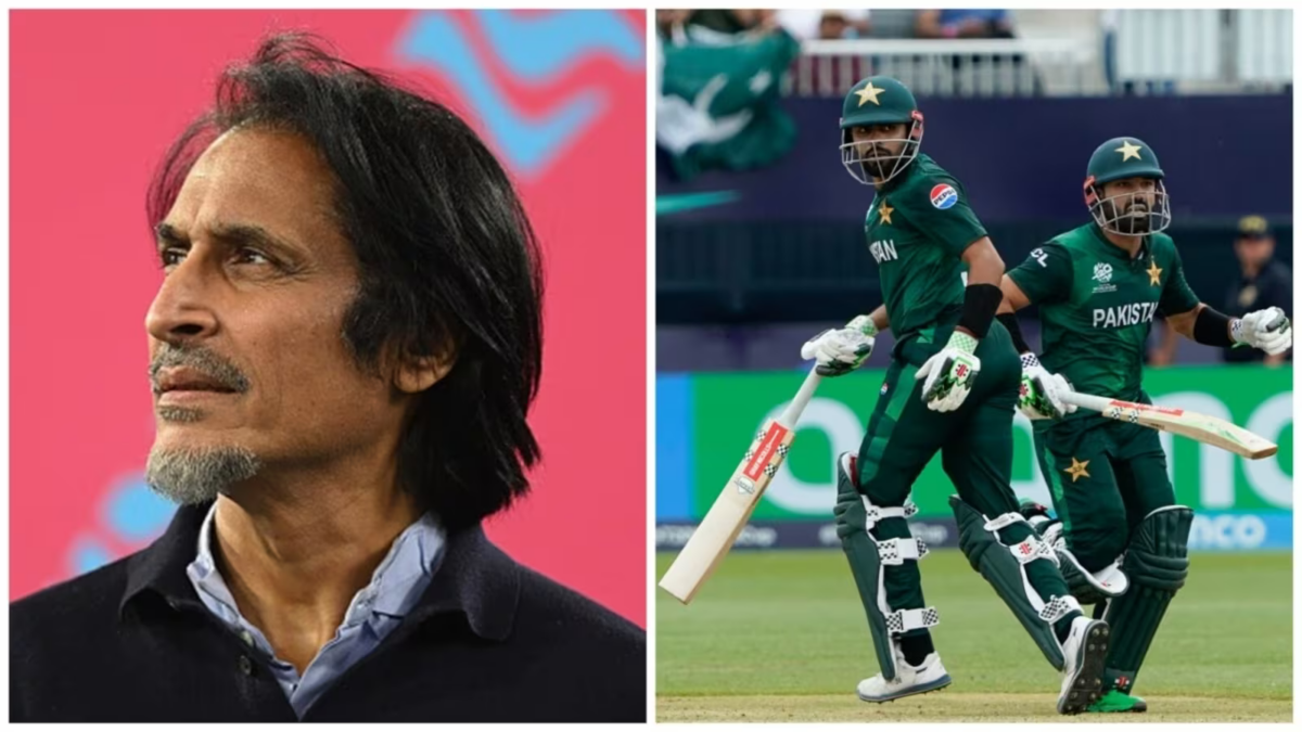 Ramiz Raja, Babar Azam Mohammad Rizwan. Photo- X