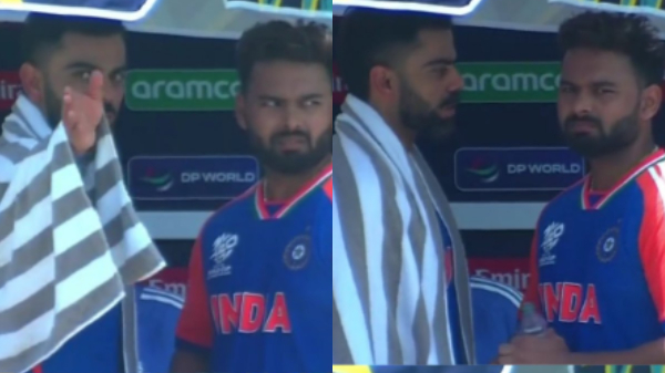 Rishabh Pant and Virat Kohli