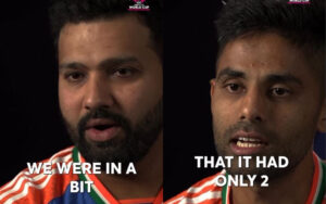 Rohit Sharma and Suryakumar Yadav. Photo- ICC