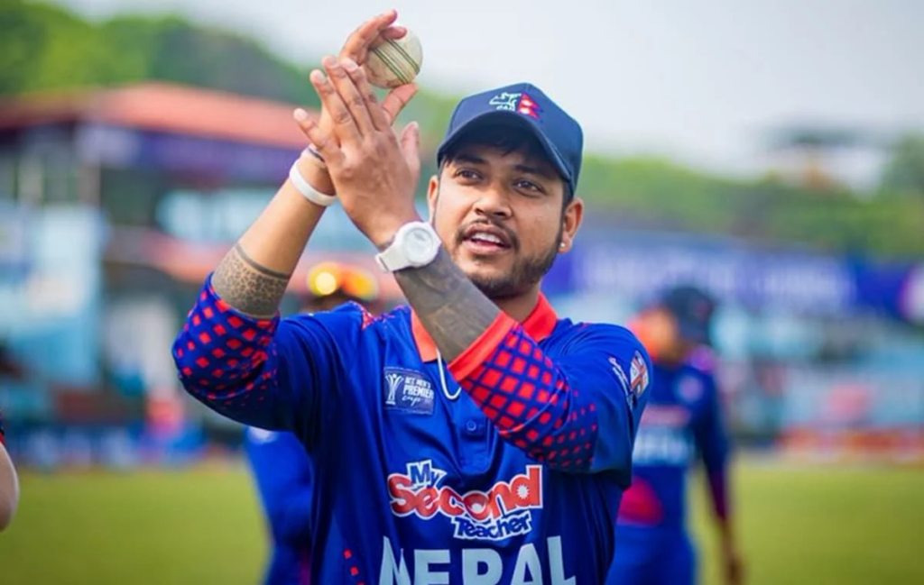 Sandeep Lamichhane. PC- Nepal Twitter