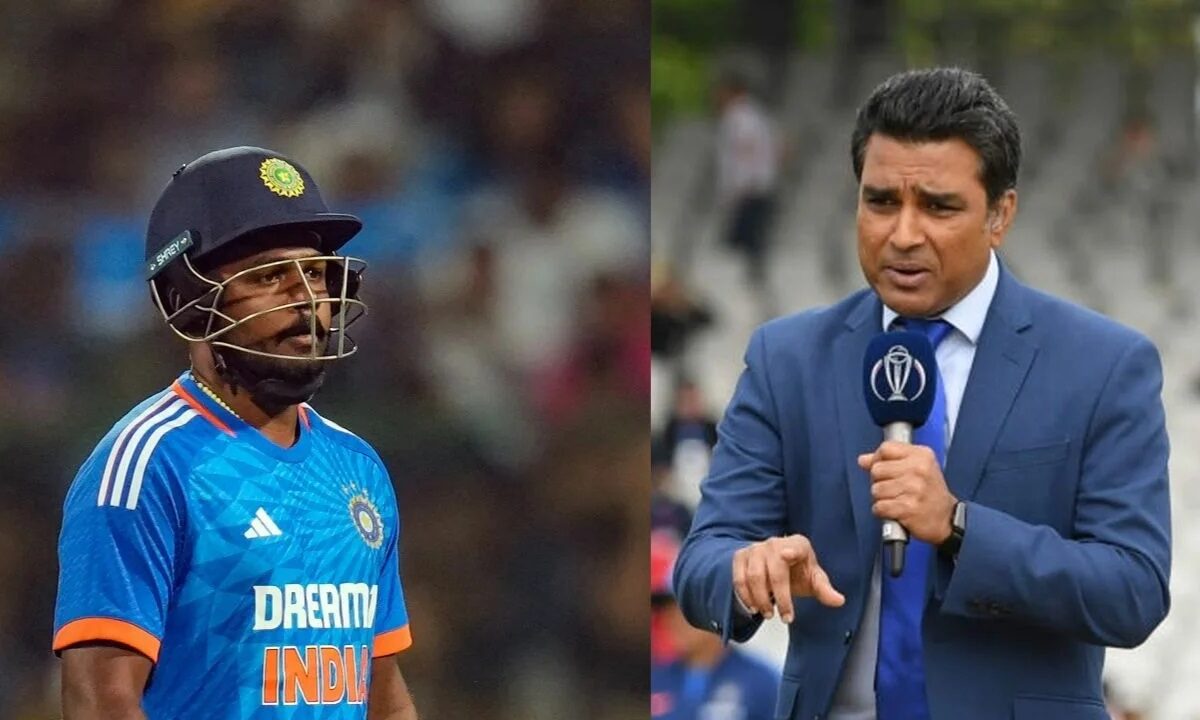 Sanju Samson, Sanjay Manjrekar. Photo- Twitter