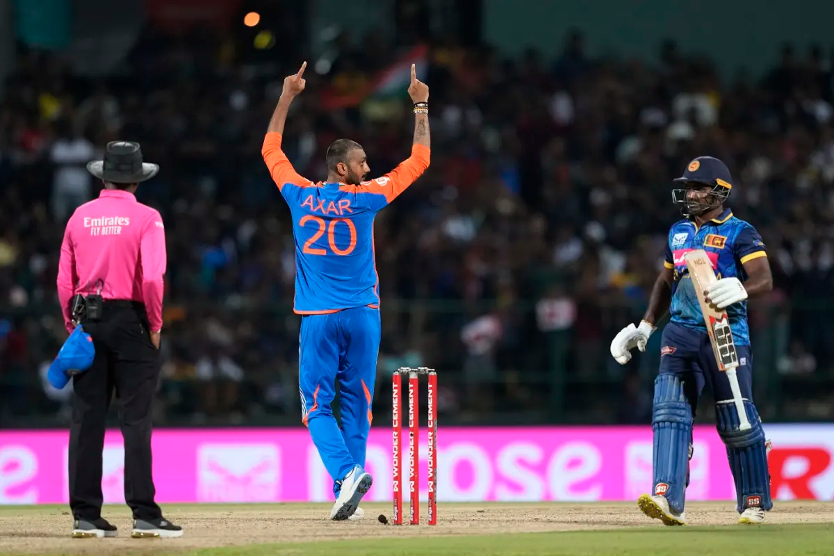 Axar Patel. Photo- Getty