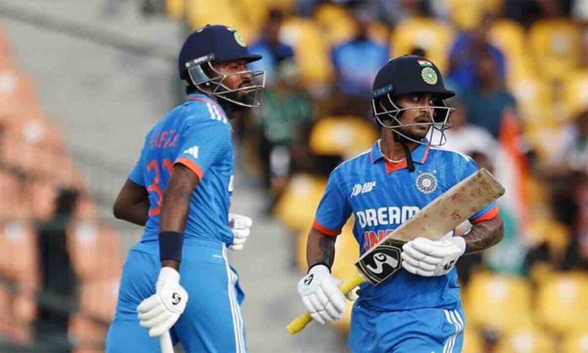 Hardik Pandya and Ishan Kishan.