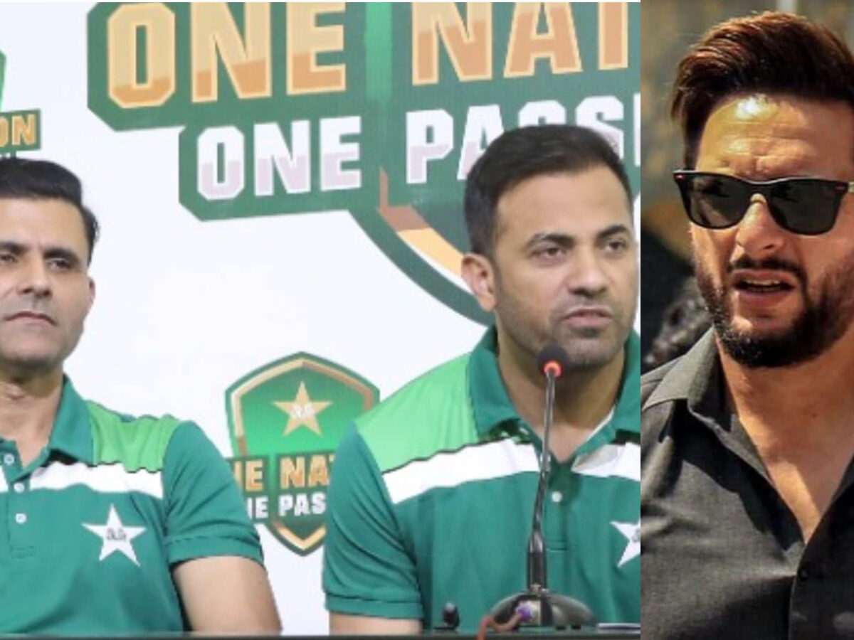 Shahid Afridi, Wahab Riaz, Abdul Razzaq