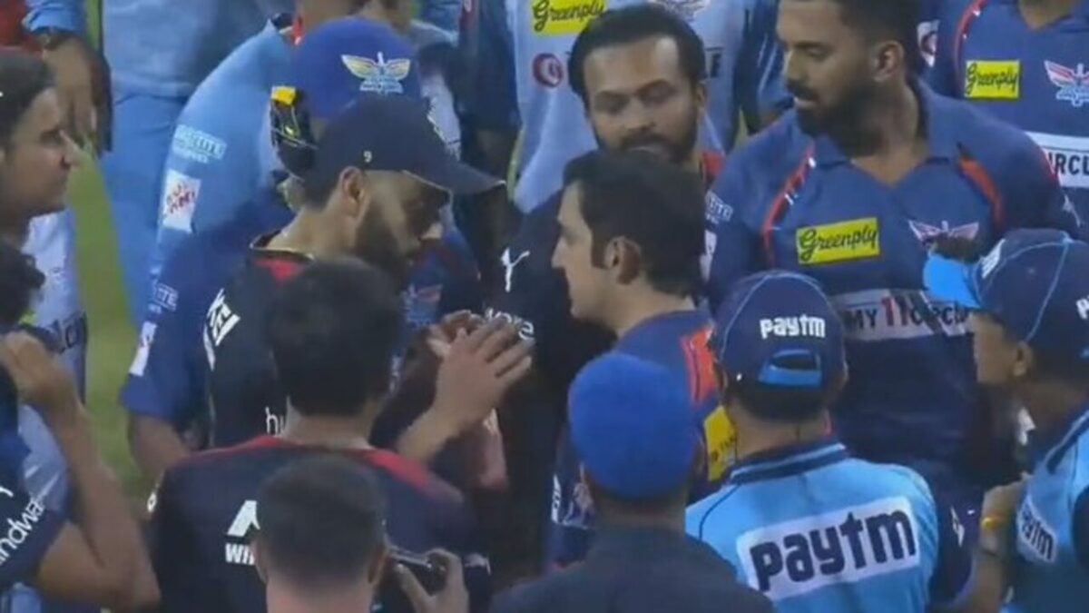 Virat Kohli and Gautam Gambhir Altercation in IPL 2023.