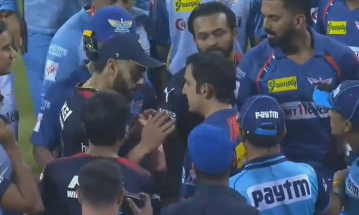 Virat Kohli and Gautam Gambhir Altercation in IPL 2023.