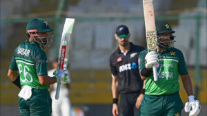 Babar Azam and Imam Ul Haq.