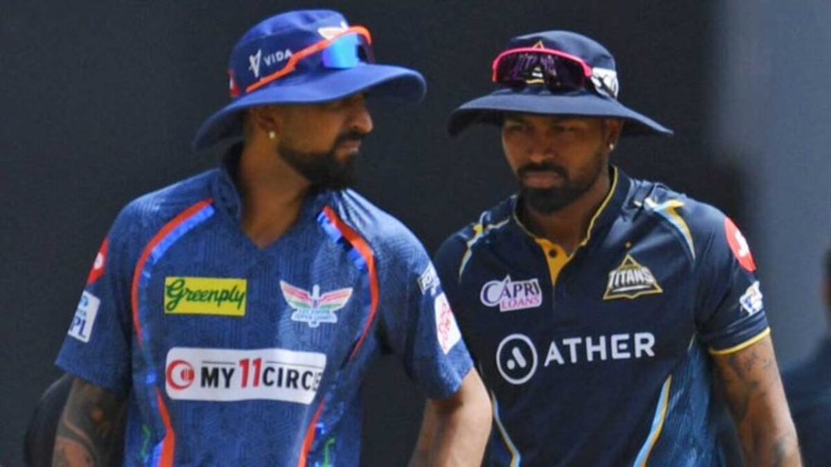 Krunal Pandya and Hardik Pandya.