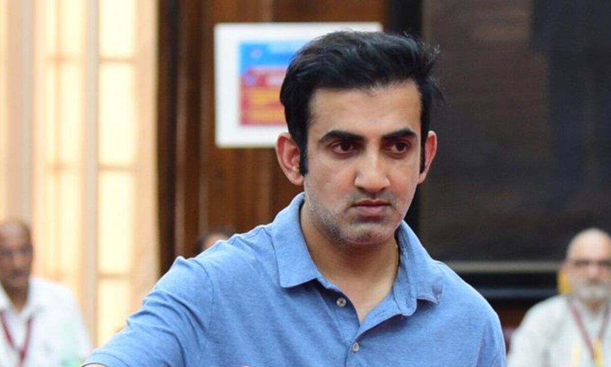 Gautam Gambhir- India head coach.