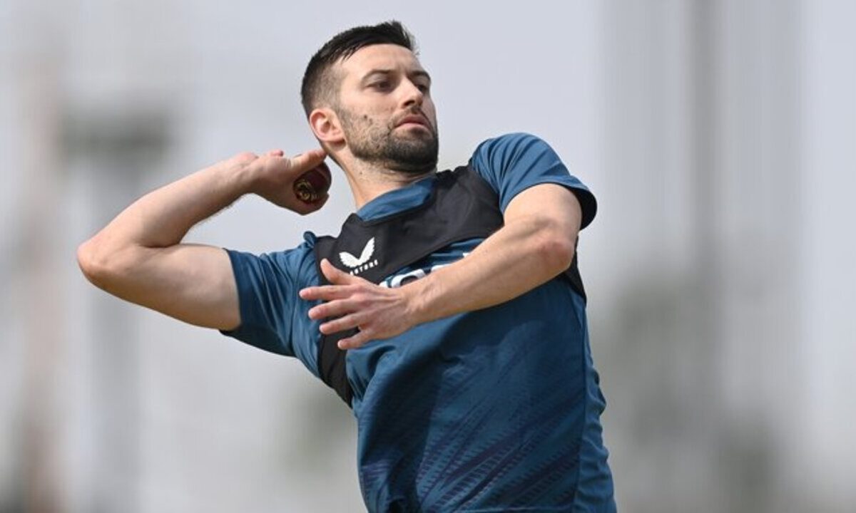 England pacer- Mark Wood.
