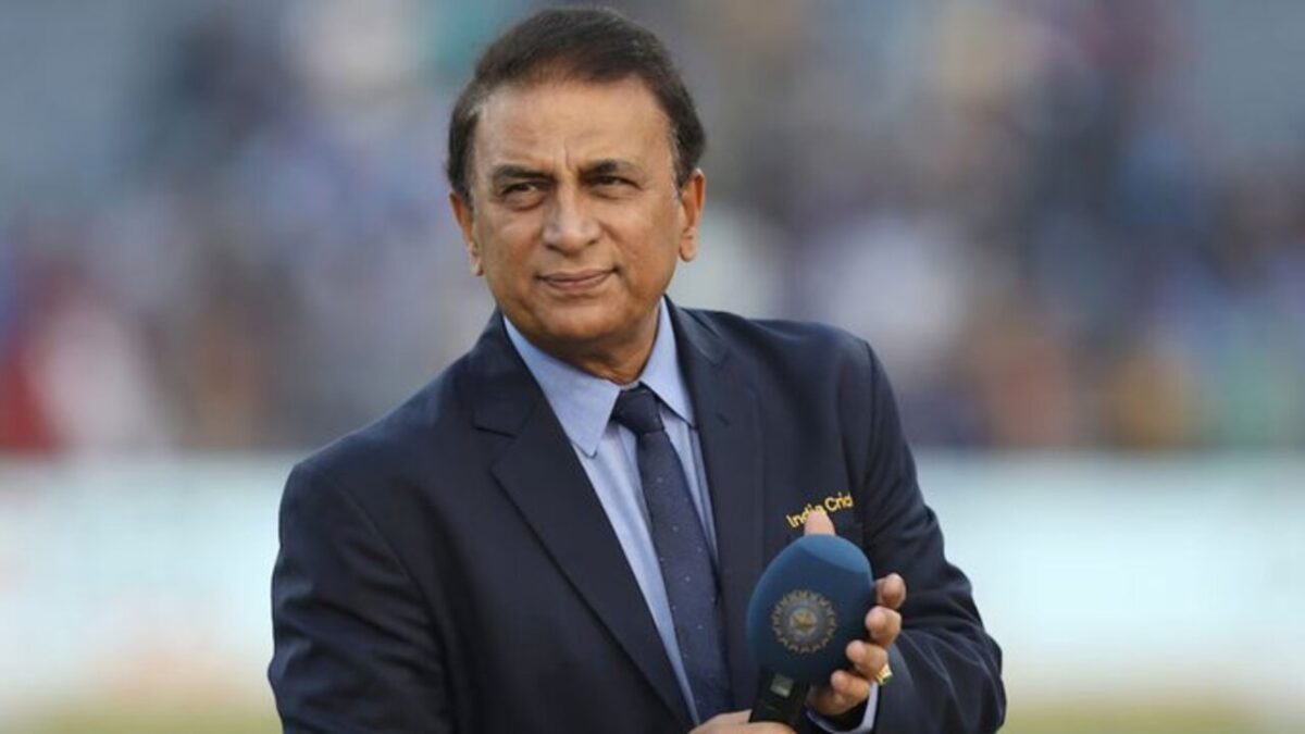 Sunil Gavaskar.