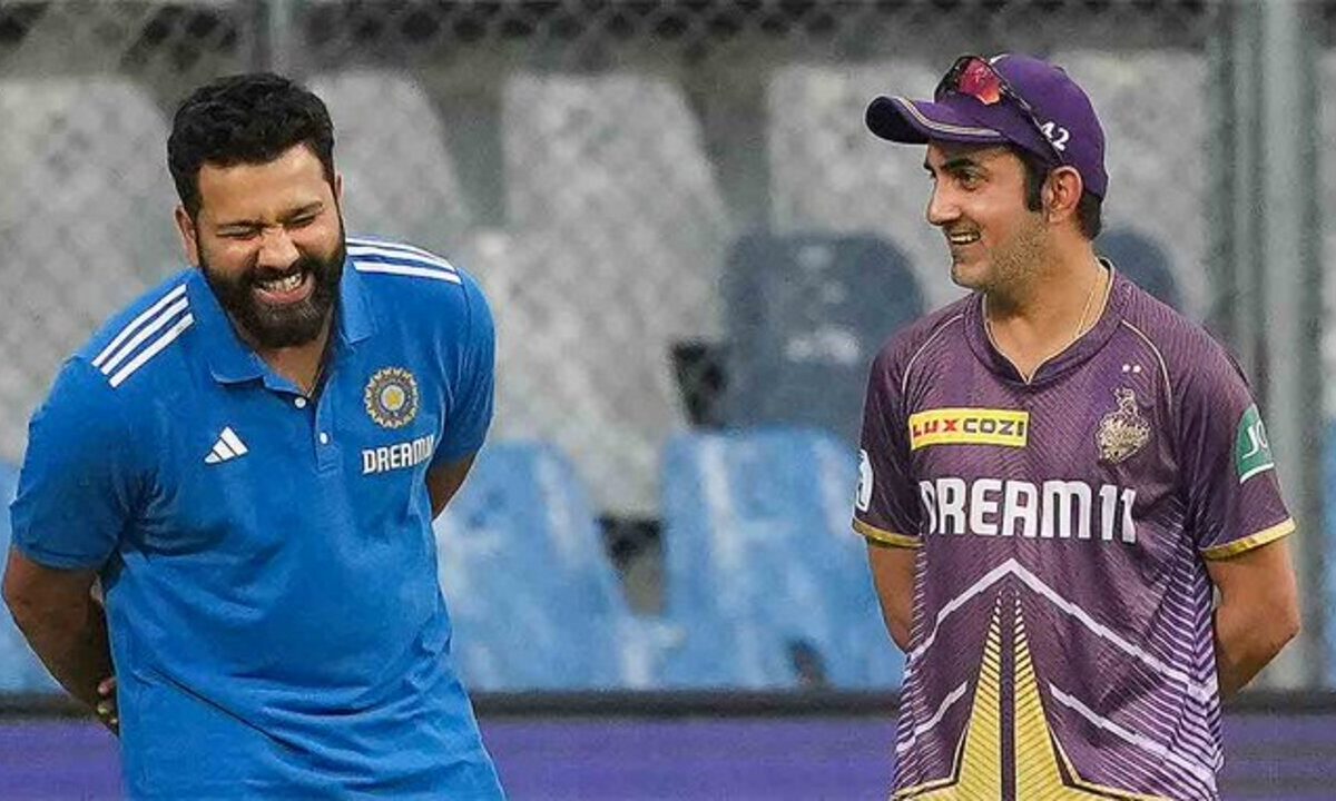 Rohit Sharma and Gautam Gambhir.