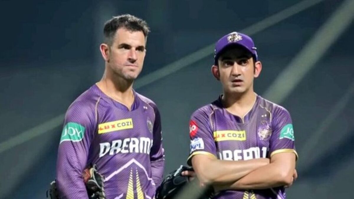 Gautam Gambhir and Ryan Ten Doeschate.