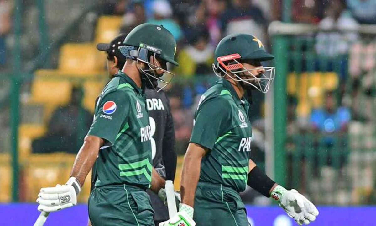 Babar Azam and Fakhar Zaman.